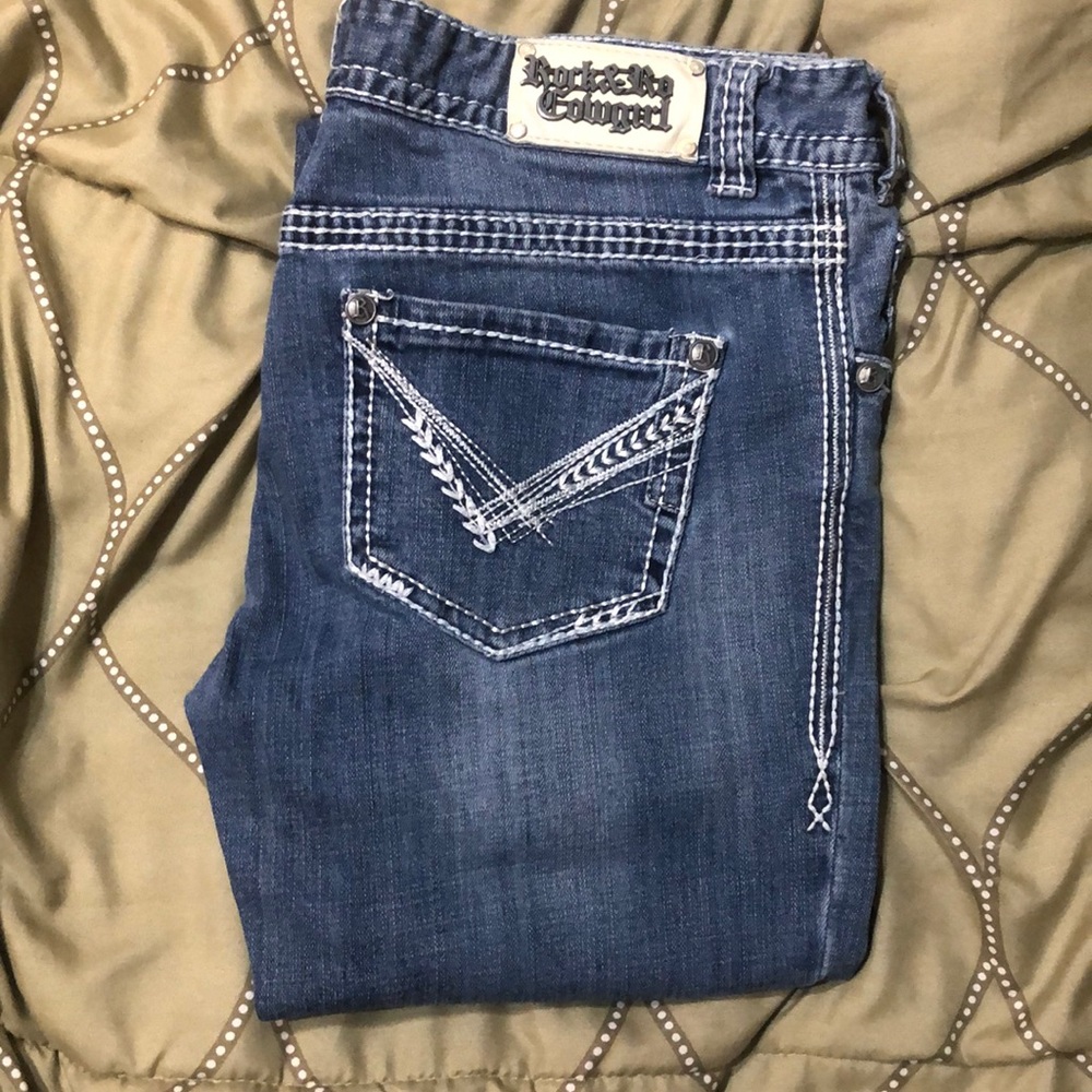 Rock and Roll Cowgirl jeans 29x34 boyfriend fit